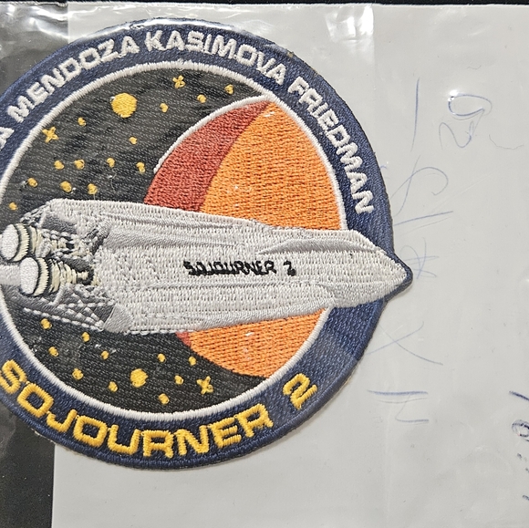 NEW For All Of Mankind Patch Sojourner 2 Embroidered Iron On - Picture 3 of 3